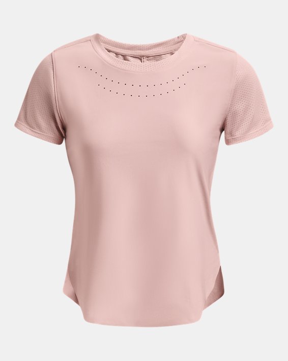Women's UA PaceHER T-Shirt, Pink, pdpMainDesktop image number 4